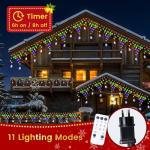 4M Net Lights With Remote for Outdoor Decor