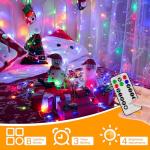 20m Waterproof LED Outdoor Fairy Lights with Remote