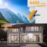 Solar Pendant Light with Motion Sensor and Remote