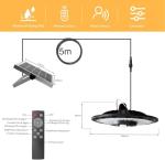 Solar Pendant Light with Motion Sensor and Remote