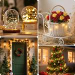 8 Pack Battery Operated LED Fairy Lights