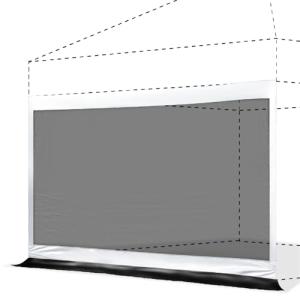 10' x 10' Pop-Up Tent Mesh Sidewalls