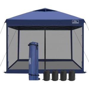 KAMPKEEPER 10x10 Instant Canopy with Mosquito Netting