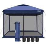 KAMPKEEPER 10x10 Instant Canopy with Mosquito Netting