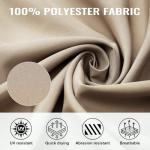 COWVIE 12' x 14' Gazebo Replacement Curtains