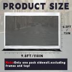 10' x 10' Pop-Up Tent Mesh Sidewalls