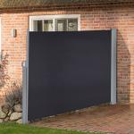 Extendable Wall-Mounted Side Awning for Privacy