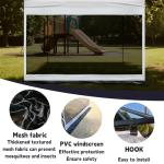 10' x 10' Pop-Up Tent Mesh Sidewalls