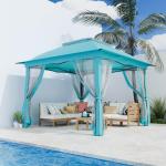 11' x 11' Pop-Up Gazebo with Mosquito Netting