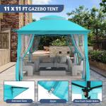 11' x 11' Pop-Up Gazebo with Mosquito Netting
