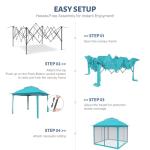 11' x 11' Pop-Up Gazebo with Mosquito Netting