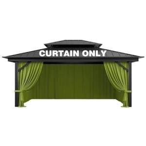 Universal Outdoor Gazebo Curtain Replacement - 4 Panels