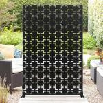 Freestanding Metal Garden Privacy Screen Divider