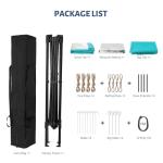 11' x 11' Pop-Up Gazebo with Mosquito Netting