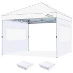 Acepic 2-Pack Curved Mesh Gazebo Panels