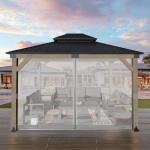 Aoodor 12x14 ft Gazebo Mosquito Netting Set