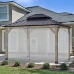 Aoodor 12x14 ft Gazebo Mosquito Netting Set