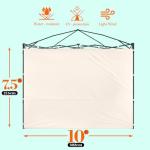 AEVNE Waterproof Sidewalls for 10x10 Canopy Tent