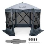 GarveeLife 10x10 Ft Pop Up Gazebo with Netting