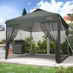 10x10 Outdoor Gazebo with Mosquito Netting