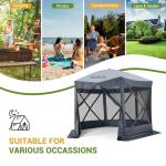 GarveeLife 10x10 Ft Pop Up Gazebo with Netting