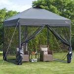10x10 Outdoor Gazebo with Mosquito Netting