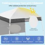 TANGZON 2.1M Outdoor Pop-up Gazebo Canopy