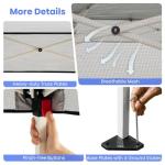 TANGZON 2.1M Outdoor Pop-up Gazebo Canopy