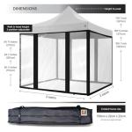 Gorilla Gazebo Pop-Up 3x3m Waterproof Canopy with Sides