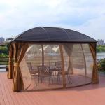 30 Pack Black Gazebo Curtain Hooks and Rings