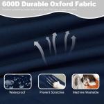 Deep Outdoor Patio Cushion Covers Set of 4