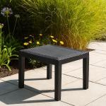 Durable Outdoor Plastic Rattan Coffee Table