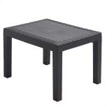 Durable Outdoor Plastic Rattan Coffee Table