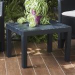 Woven Plastic Outdoor Coffee Snack Table