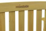 Woodside Outdoor Wooden Two-Seater Garden Bench
