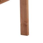 Antique Wooden 2-Seater Garden Bench Loveseat