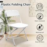 Set of 20 Foldable Waterproof Metal Frame Chairs