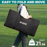 Portable Folding Soccer Bench with Backrest - 6 Seats