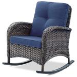 Belord Outdoor Rocking Chair with Cushions