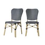 Orsay French Bistro Wicker Chairs - Set of 2