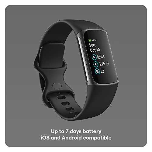 Fitbit Charge 5 - Health & Fitness Tracker with GPS
