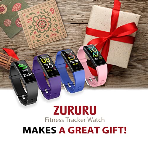 ZURURU Waterproof Fitness Tracker for Men and Women