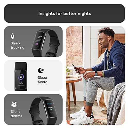 Fitbit Charge 5 - Health & Fitness Tracker with GPS