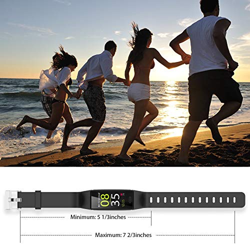 ZURURU Waterproof Fitness Tracker for Men and Women