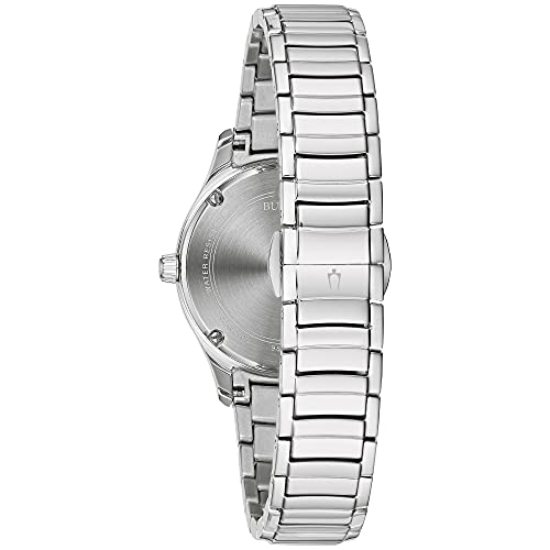 Bulova Diamond Ladies' Steel Quartz Watch