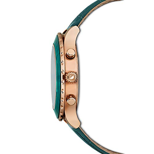 Green Crystal SWAROVSKI Octea Lux Chrono Watch
