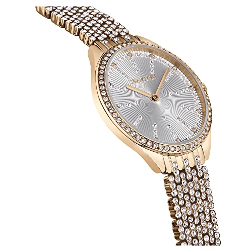 Swarovski Attract Rose-Gold Watch with Crystals