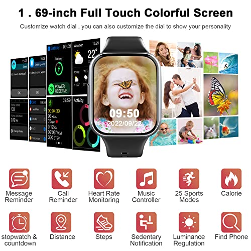 2022 Smartwatch for Men and Women: Fitness Tracker