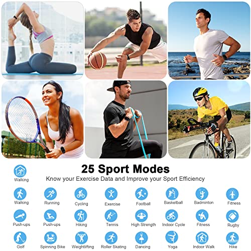 2022 Smartwatch for Men and Women: Fitness Tracker