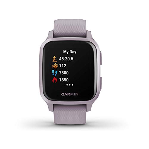 Garmin Venu Sq GPS Smartwatch, Orchid Purple